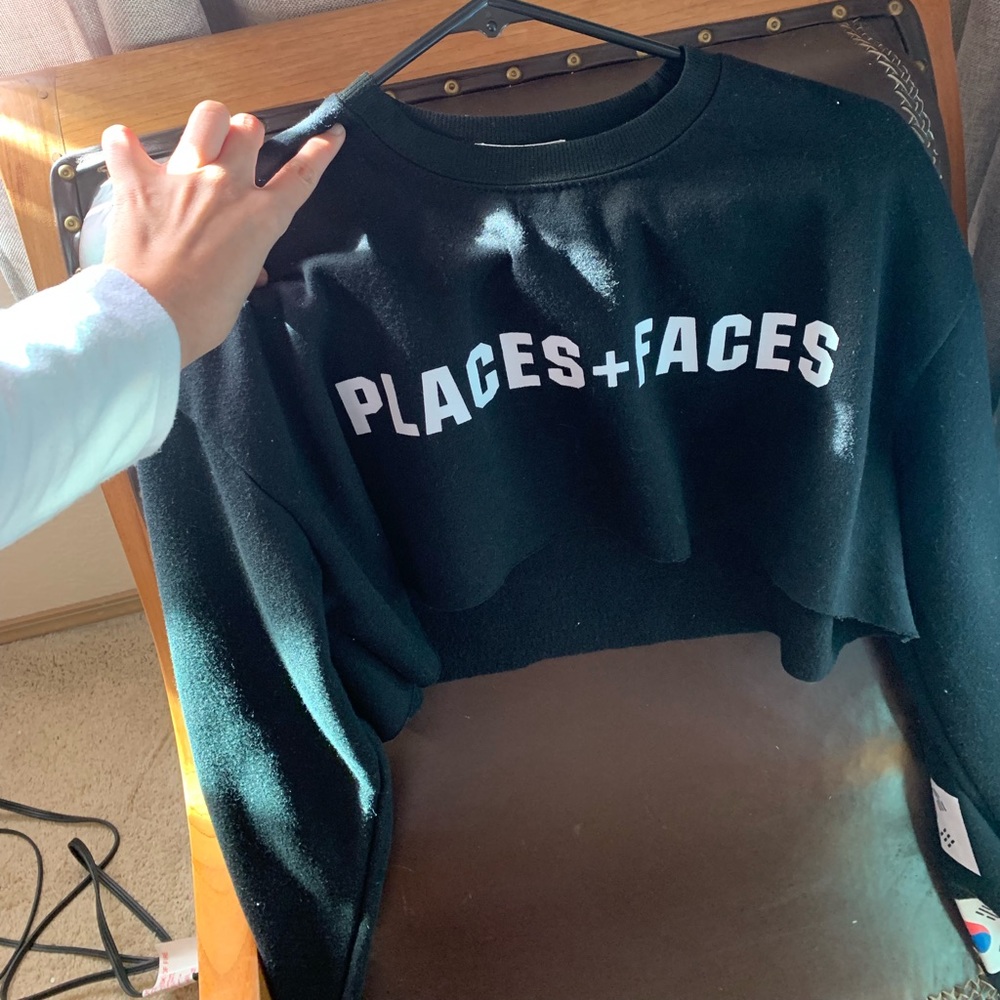 Cropped sweater